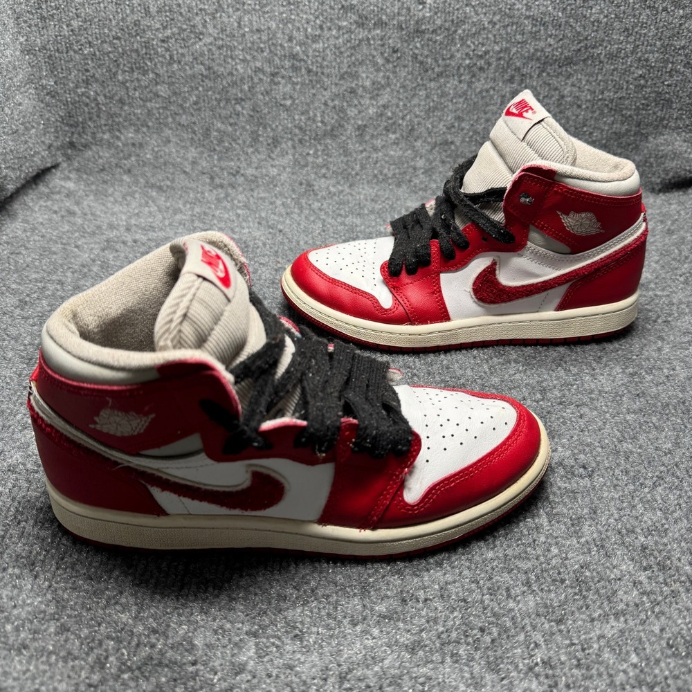Jordan 1 Retro High OG‎ Lost and Found Kids 3Y Red White Sneakers CU0449-061